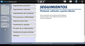 Captura de pantalla del Elearning numero 4